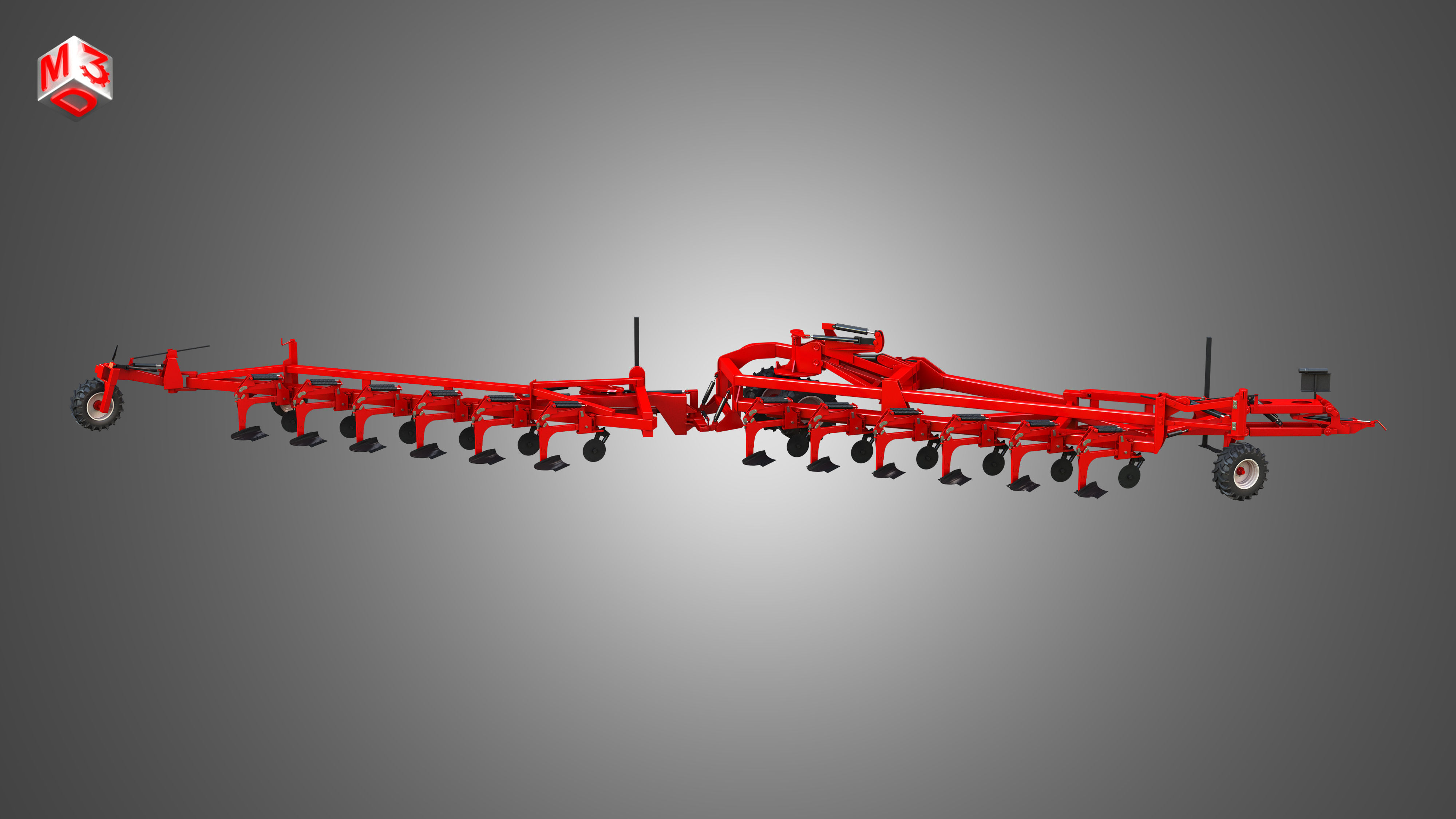 Salford 8312 Plow 3D model_5