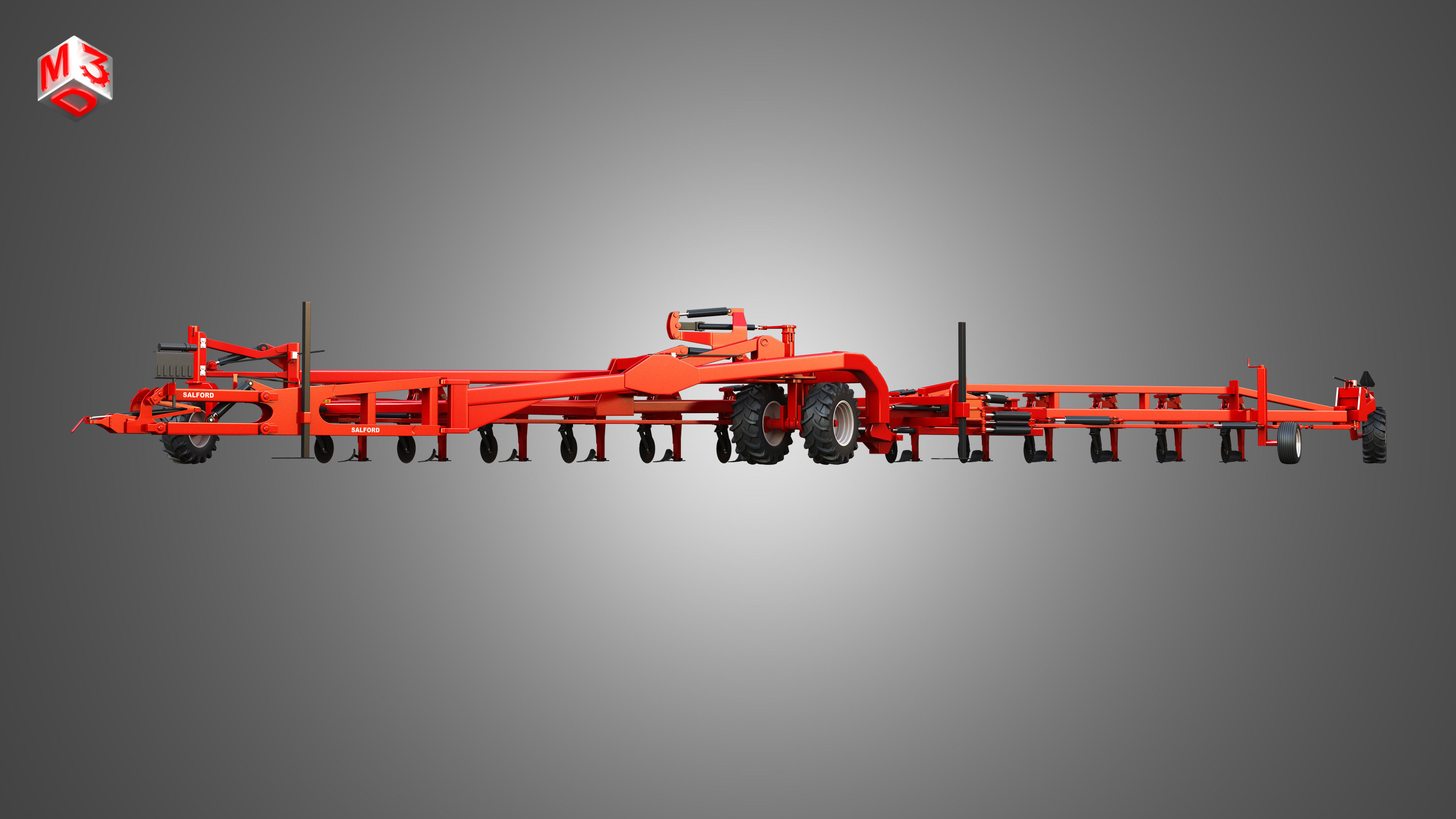 Salford 8312 Plow 3D model_6