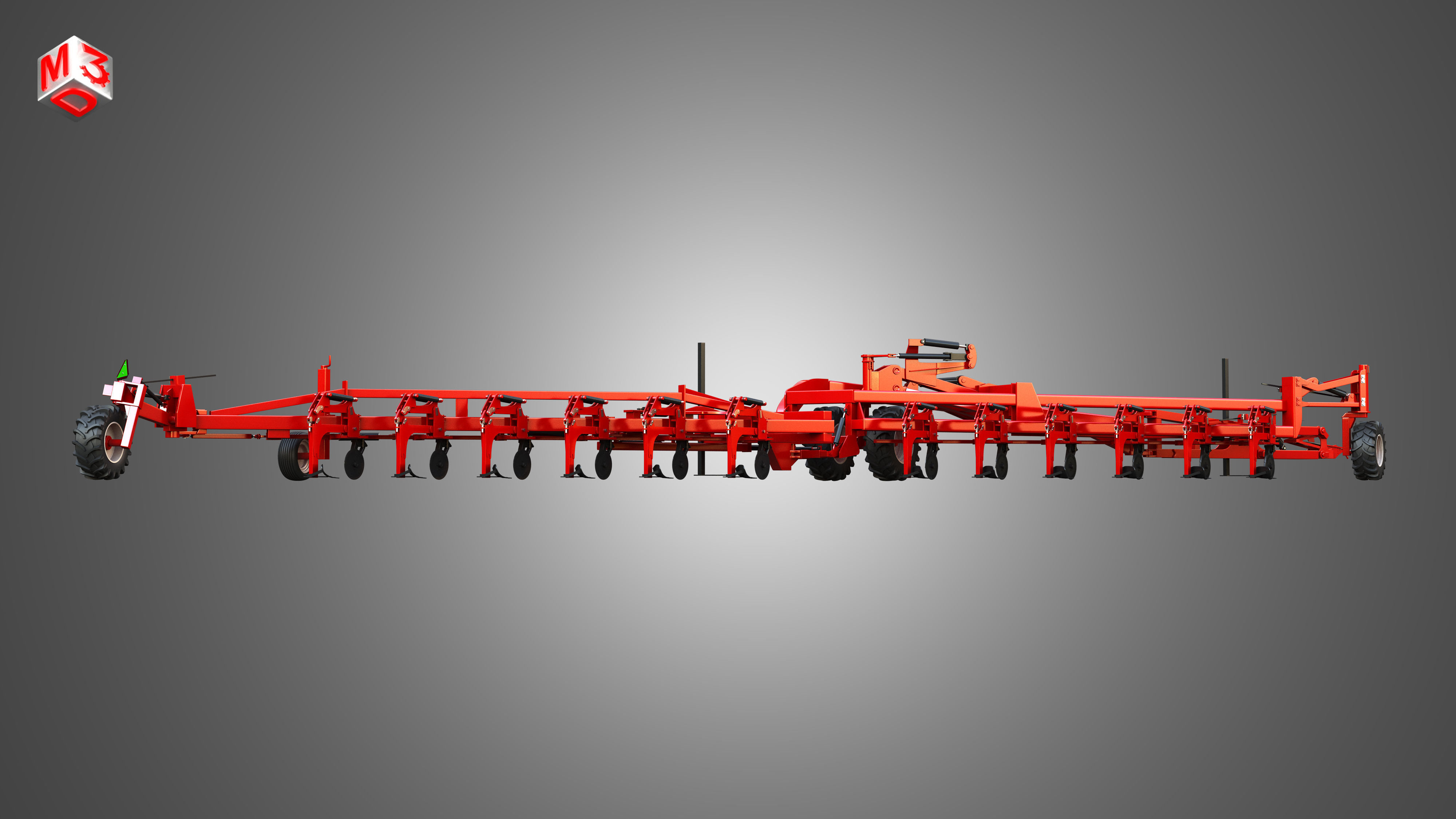 Salford 8312 Plow 3D model_7