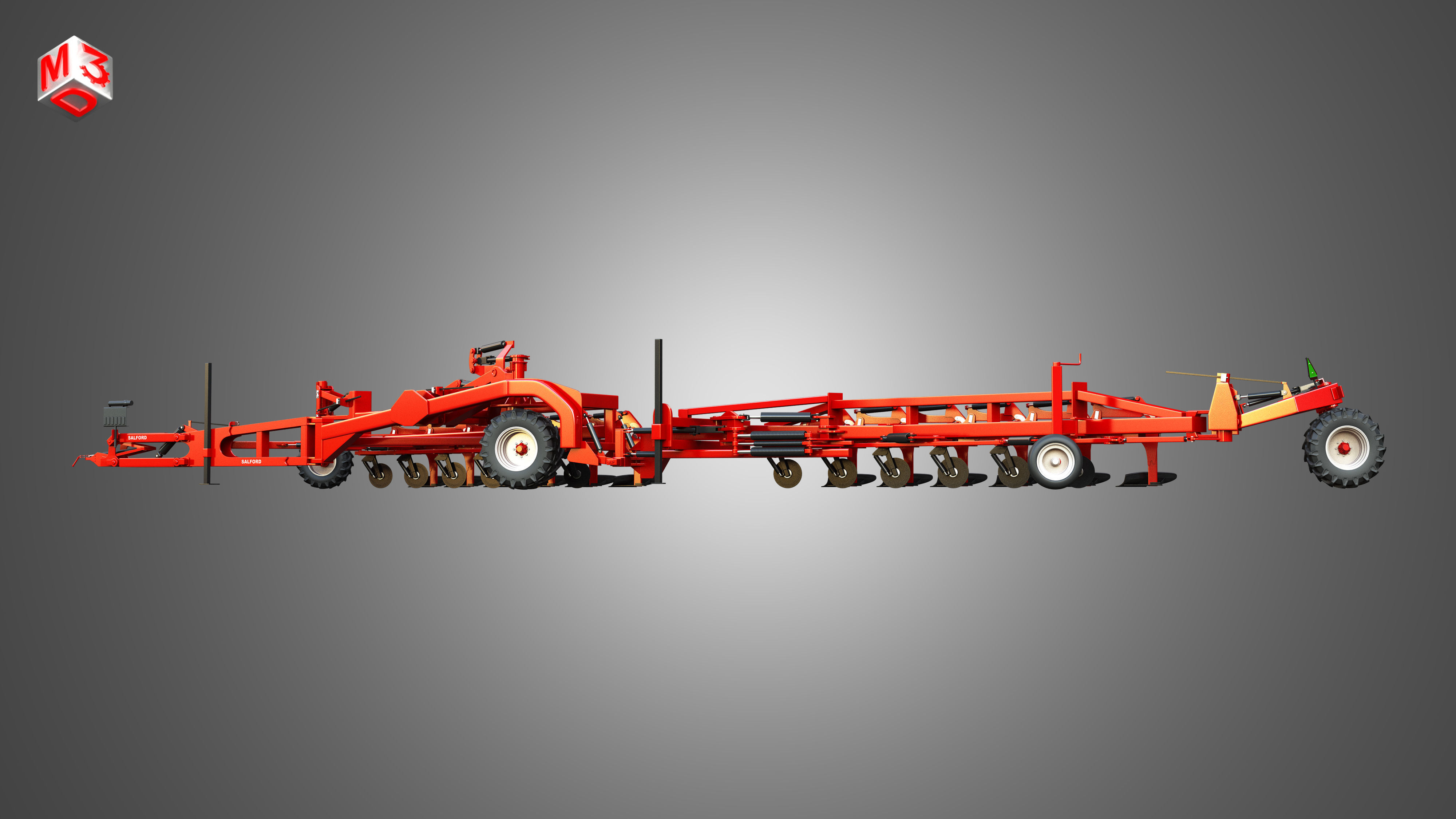 Salford 8312 Plow 3D model_9