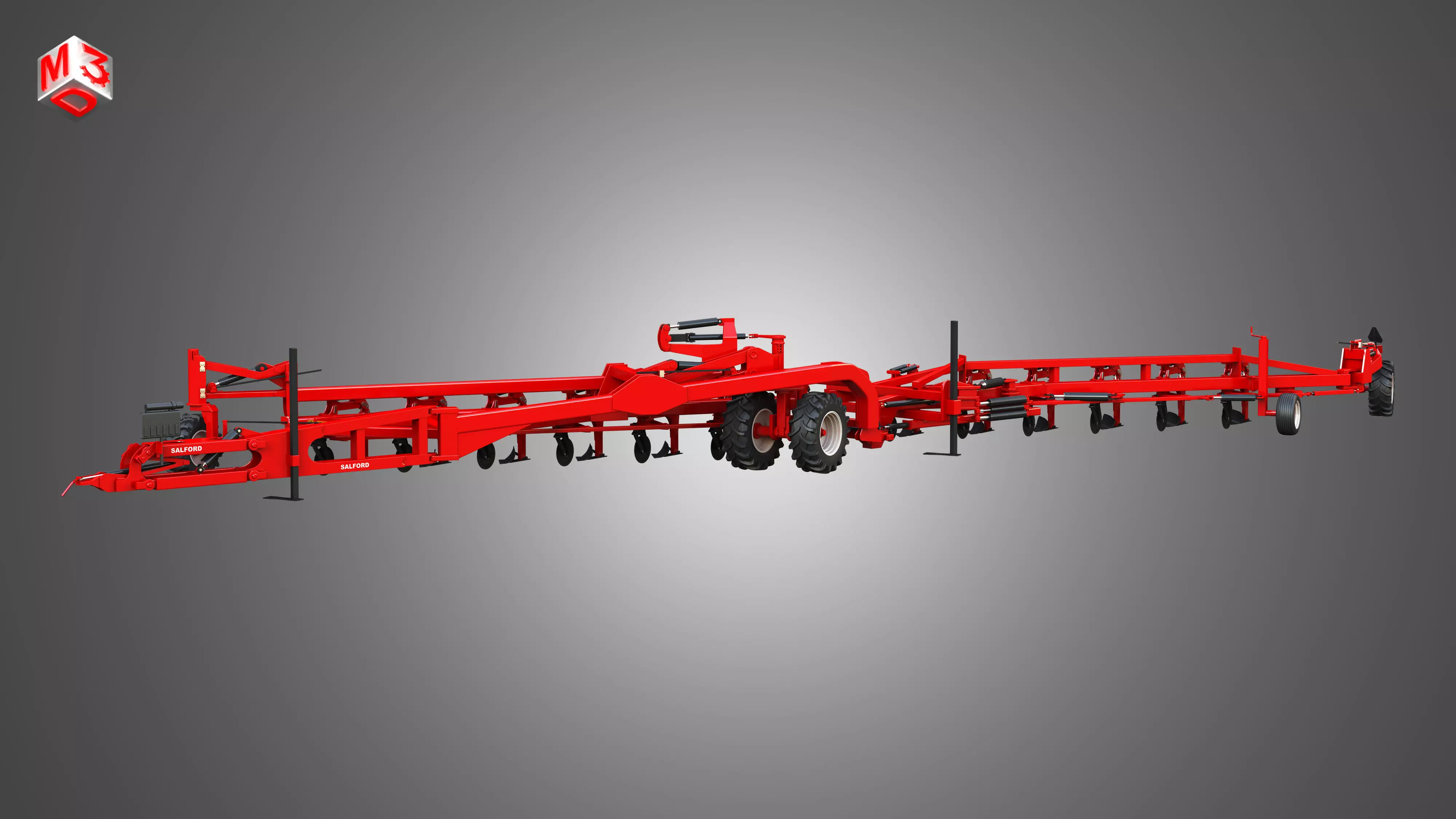 Salford 8312 Plow 3D model_0