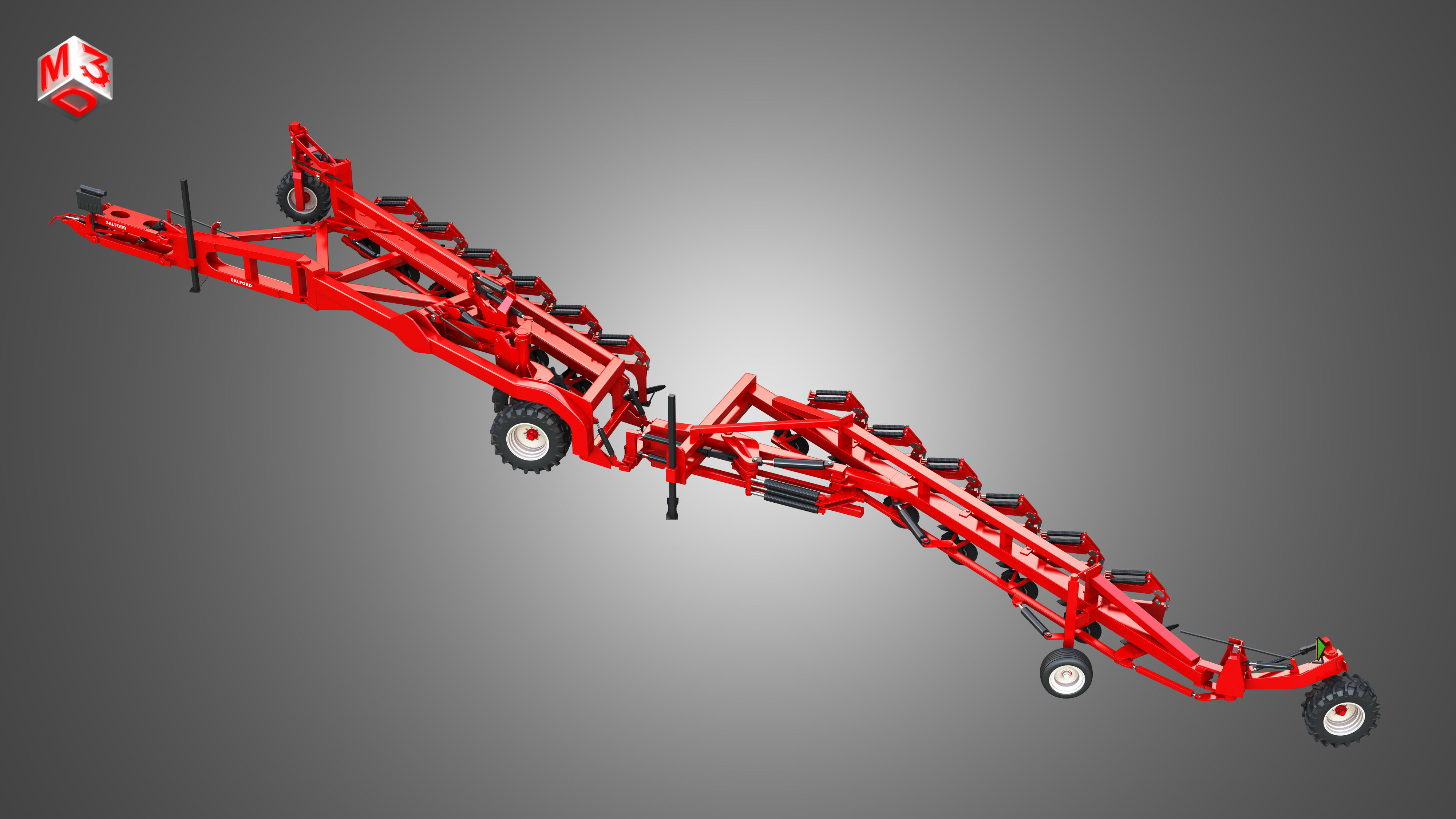 Salford 8312 Plow 3D model_15