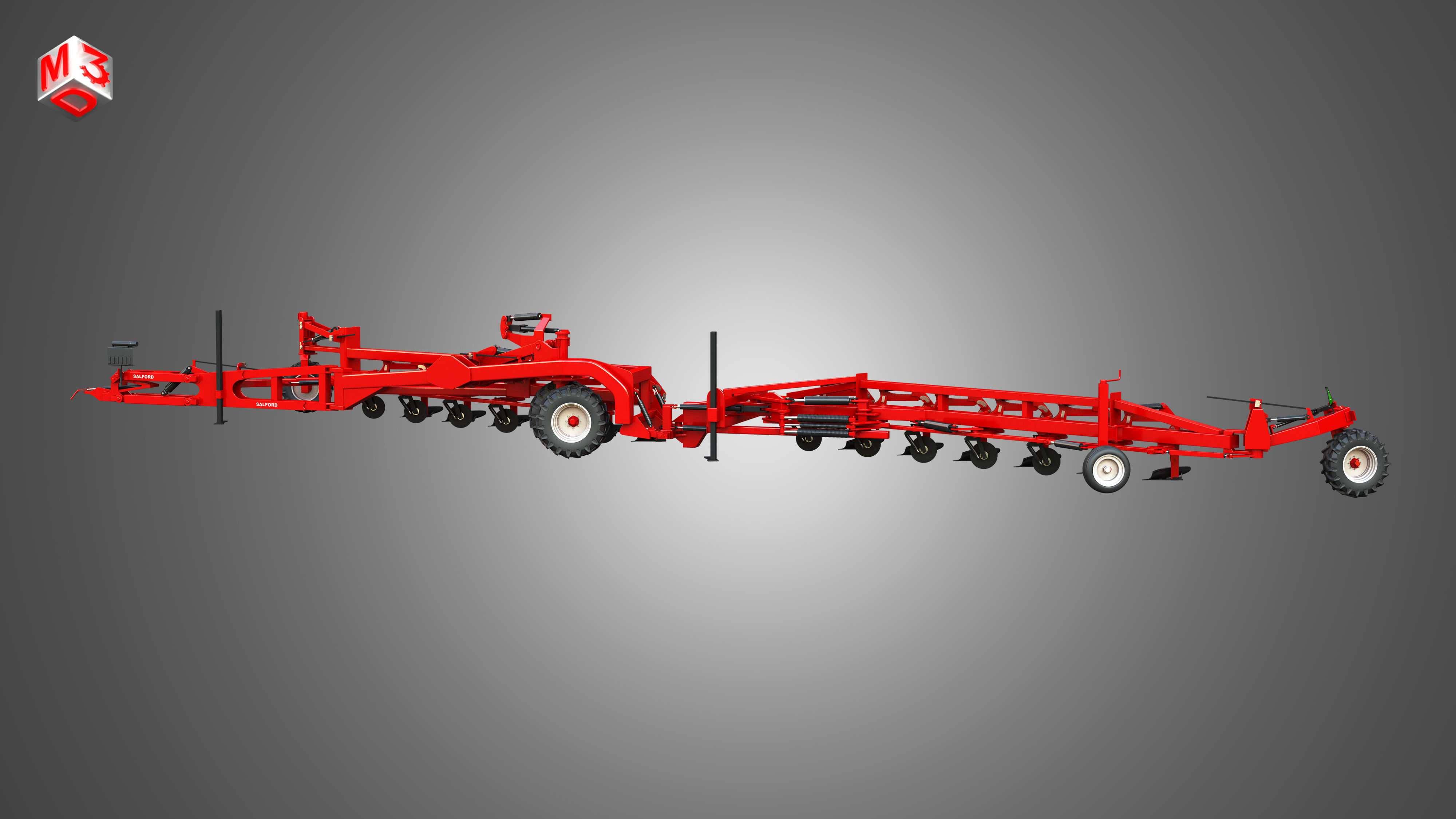 Salford 8312 Plow 3D model_3