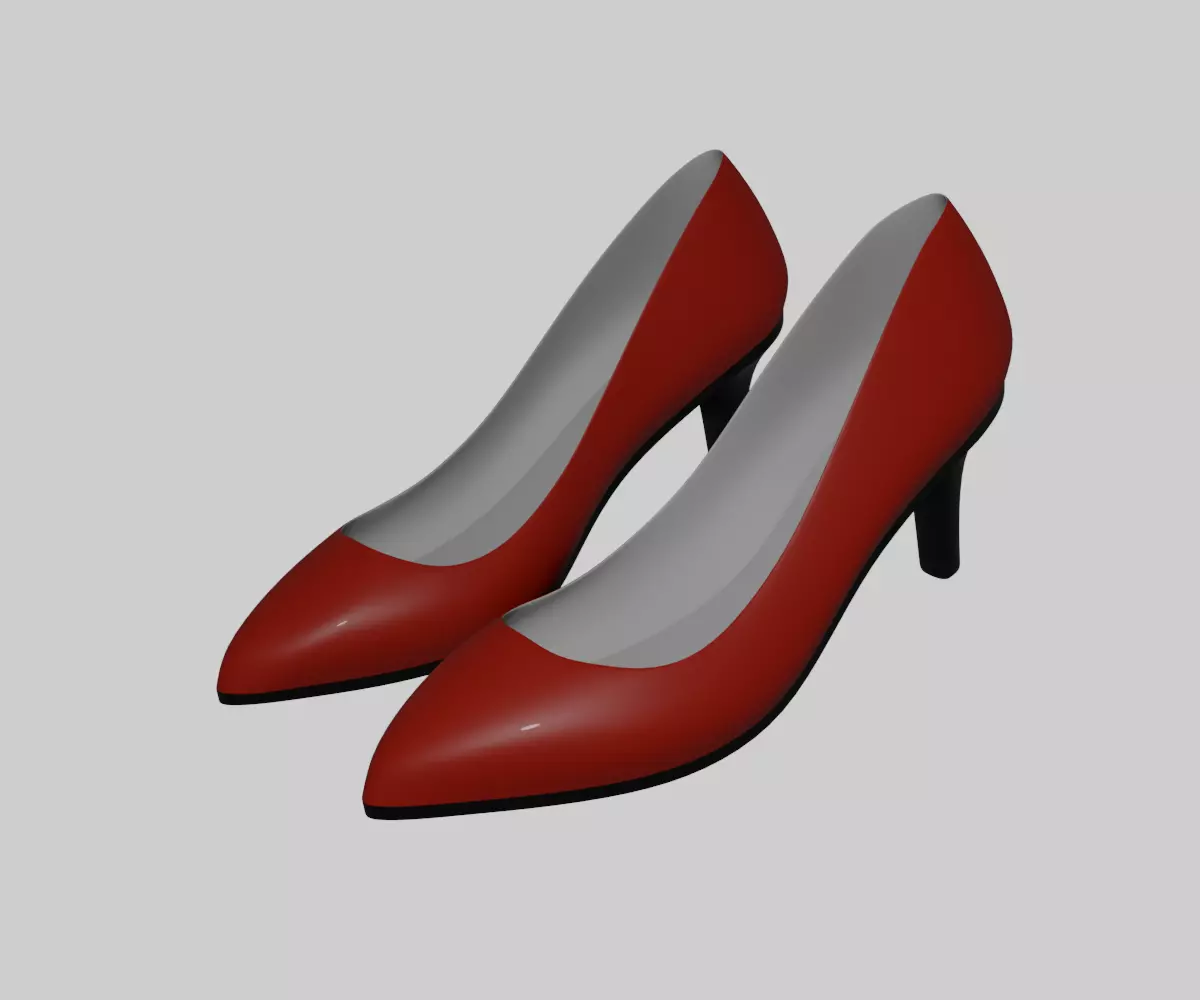 Heel Shoes Free 3D model