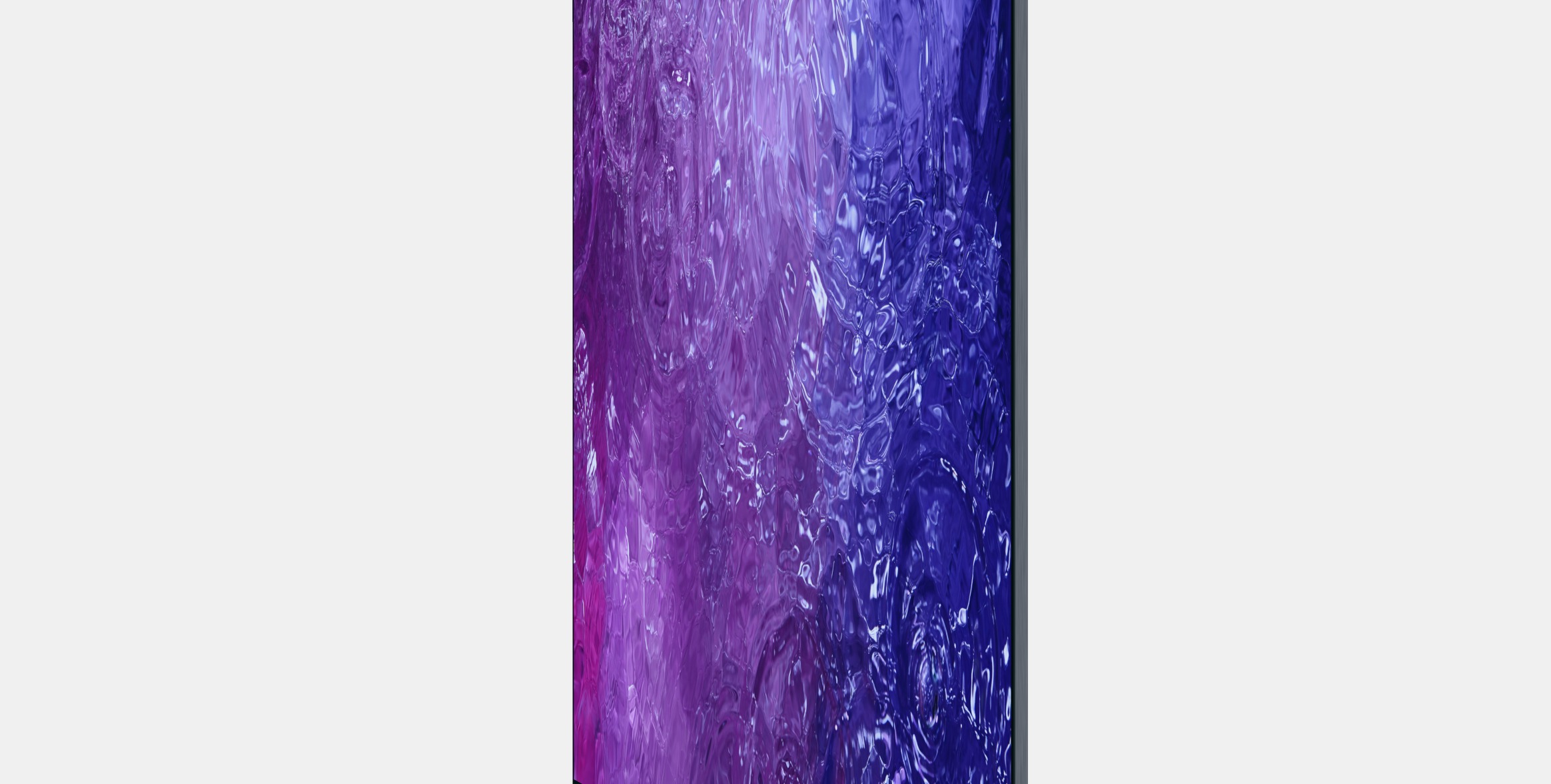 85 Samsung QE85QN90C Low-poly 3D model_9