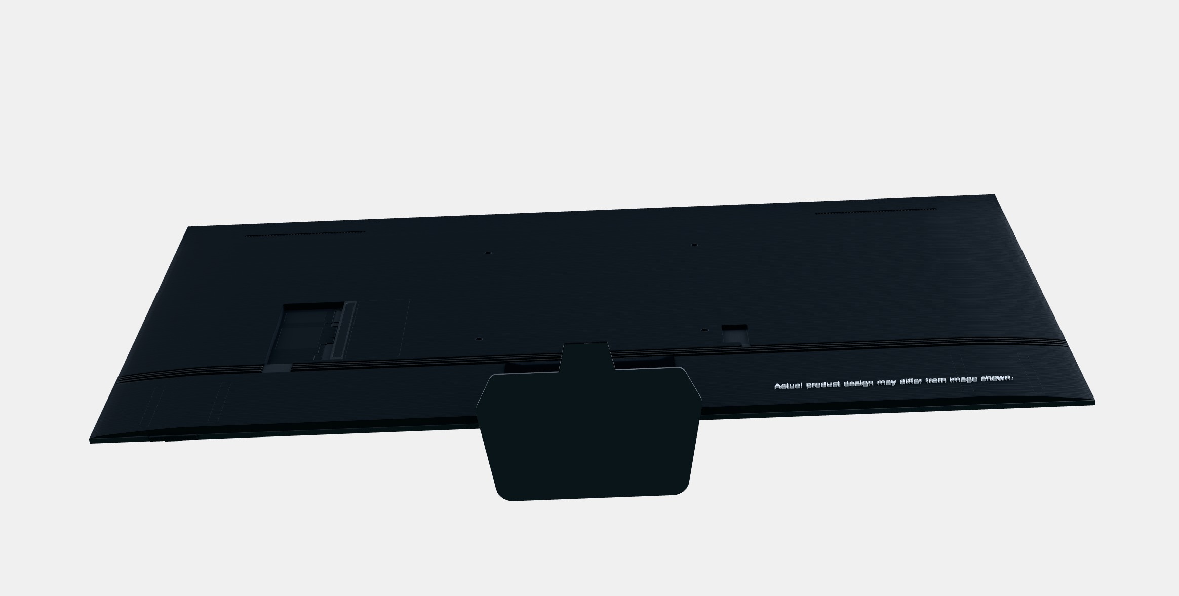 85 Samsung QE85QN90C Low-poly 3D model_6