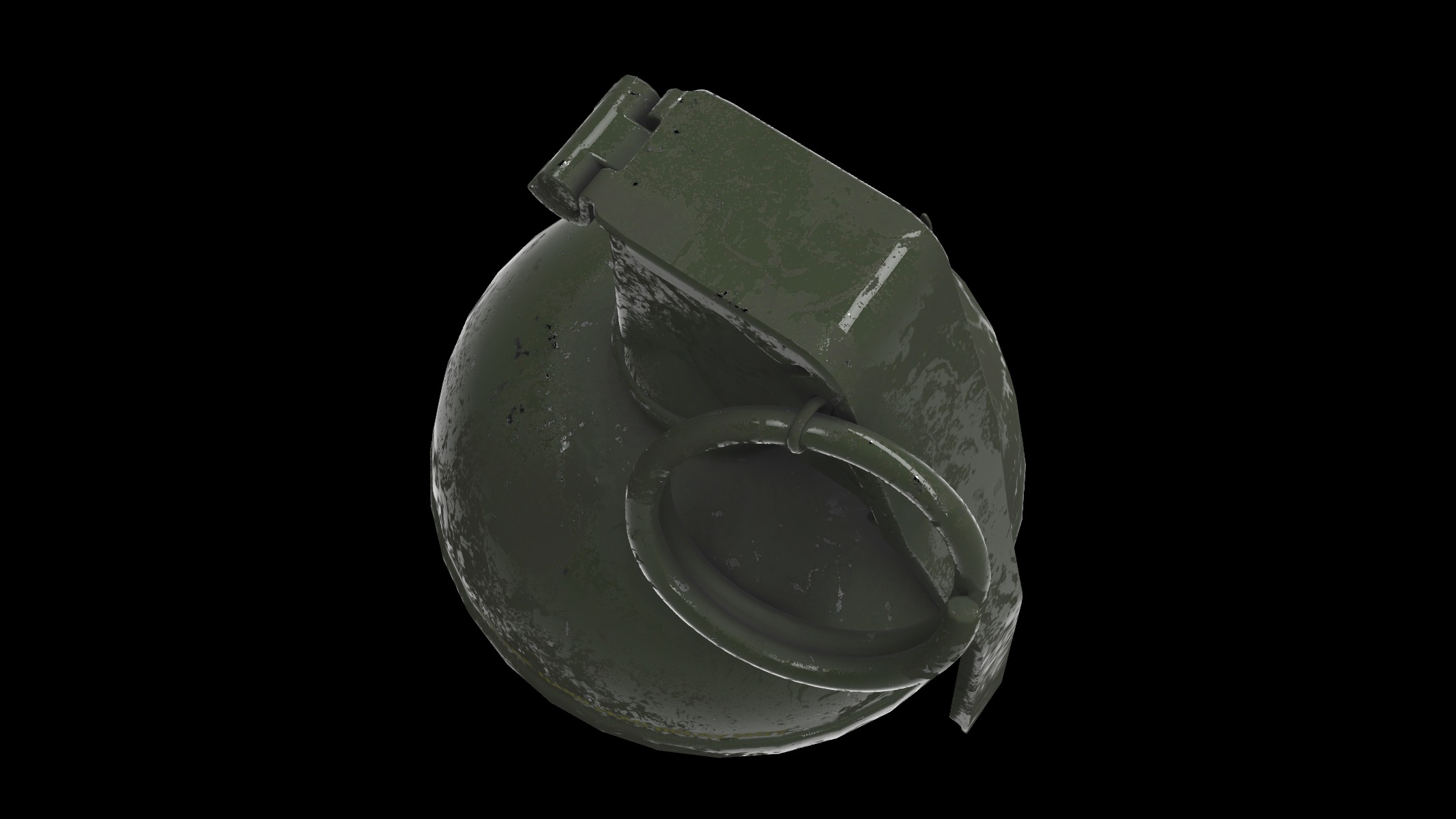 hand grenade 02 3D model_3
