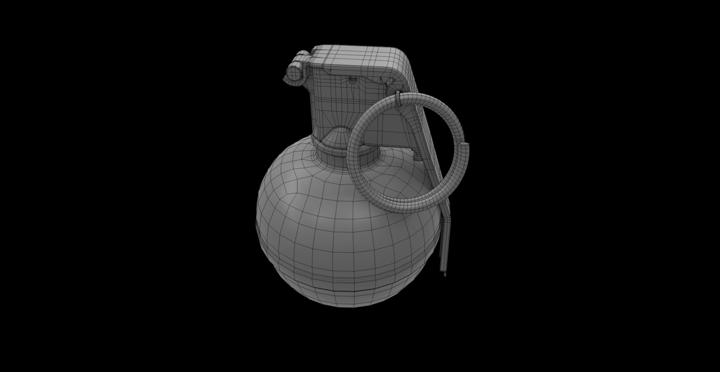 hand grenade 02 3D model_5