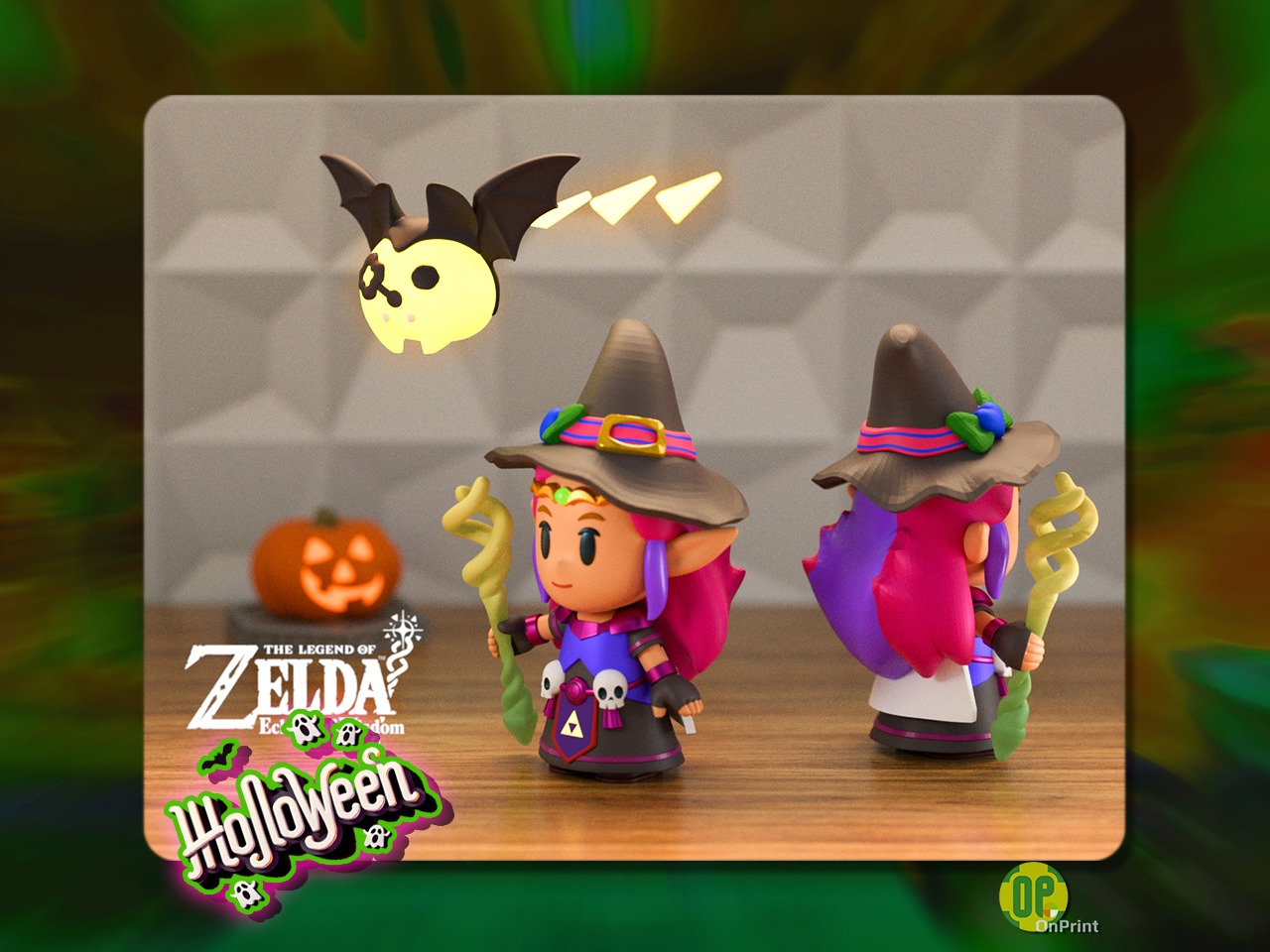 Zelda - echoes of HALLOWEEN - 3D print model_1