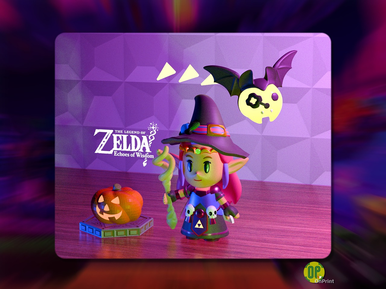 Zelda - echoes of HALLOWEEN - 3D print model_4