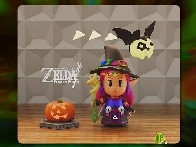 Zelda - echoes of HALLOWEEN - 3D print model