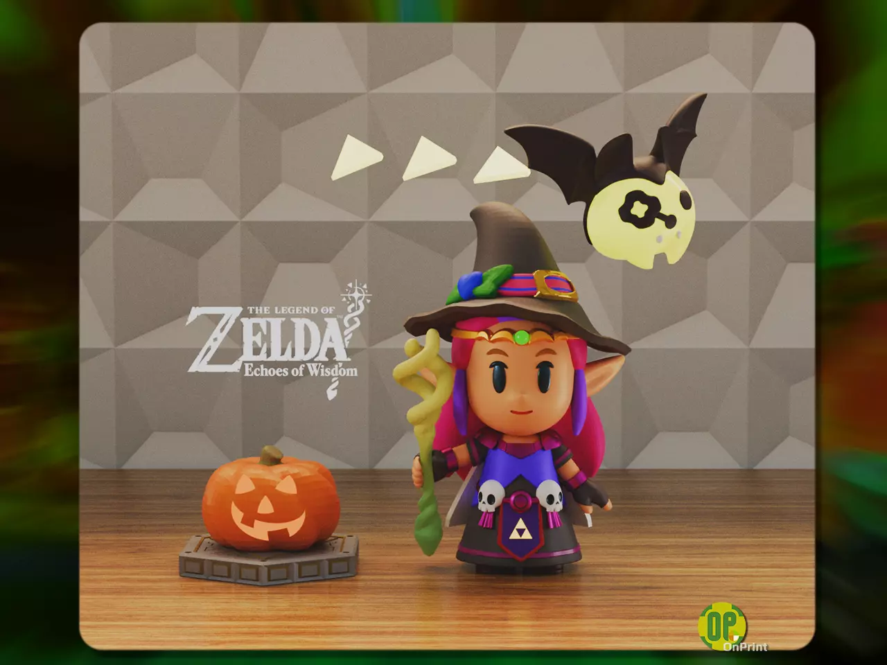 Zelda - echoes of HALLOWEEN - 3D print model_0