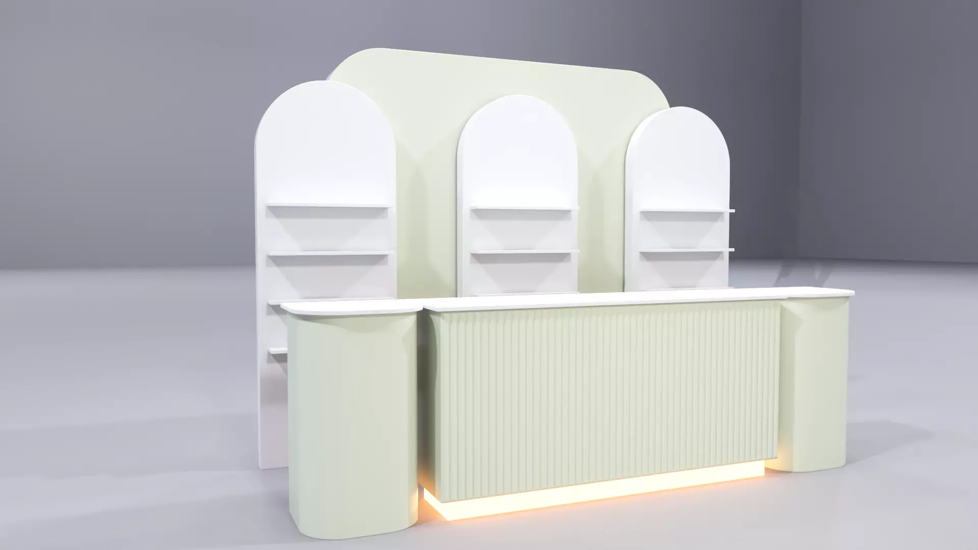 Pop Up Stand 5 3D model