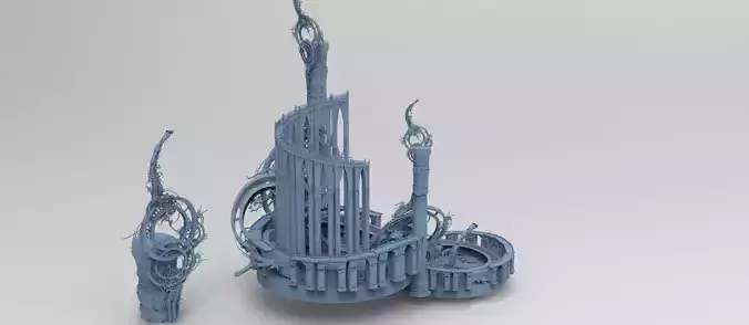 Final Fantasy steampunk island