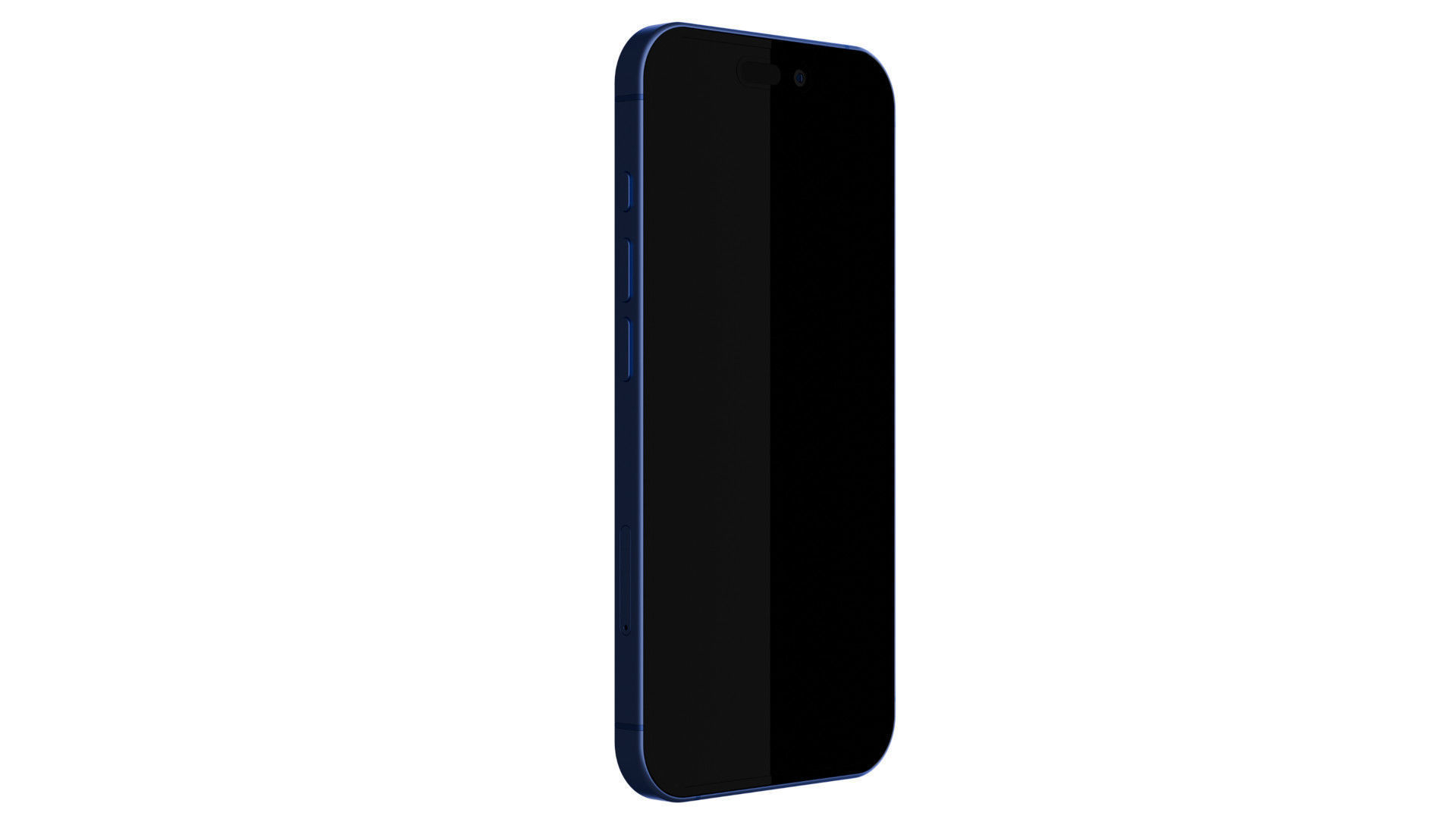Apple iPhone 16 Ultramarine 3D model_4