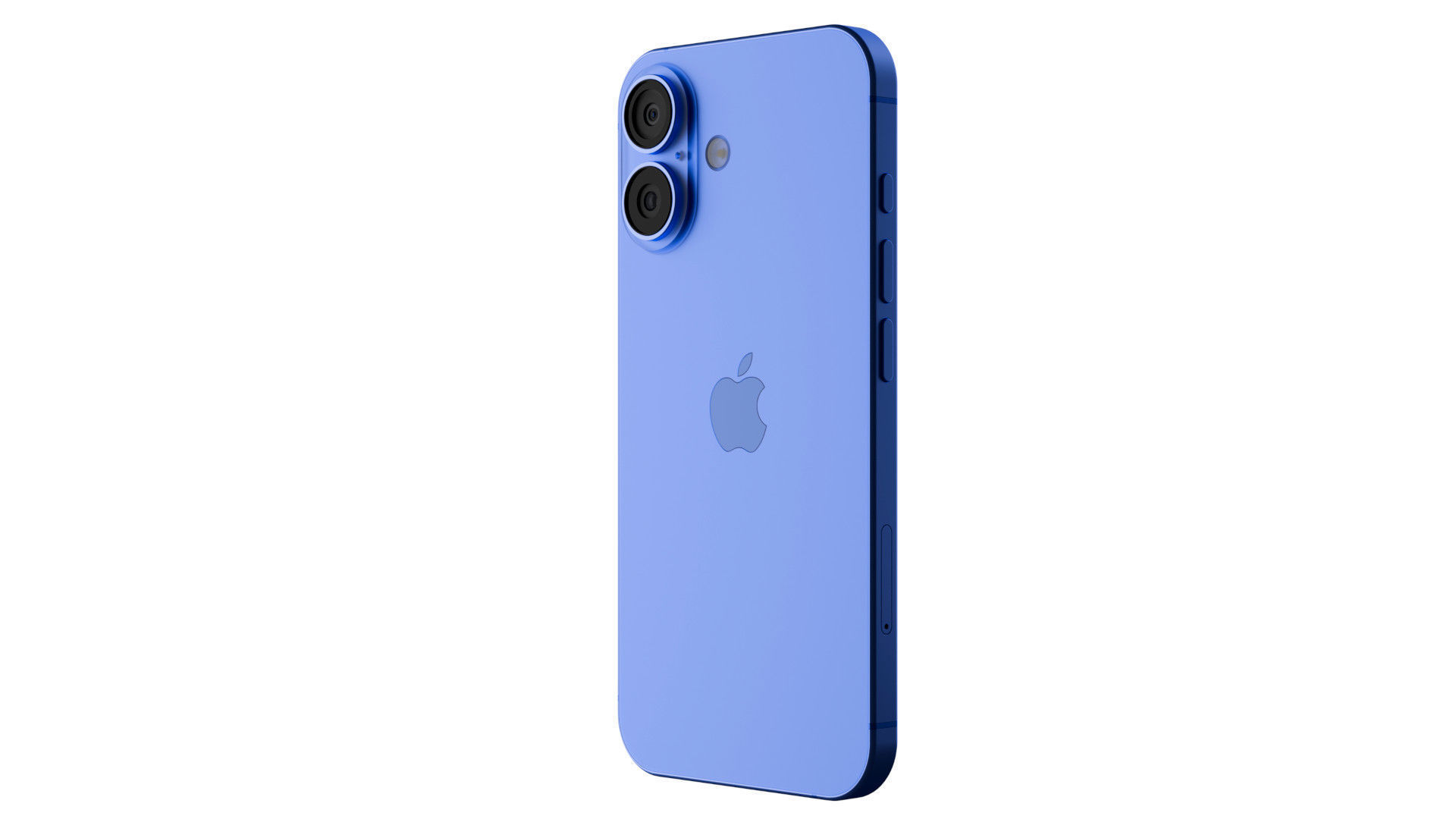 Apple iPhone 16 Ultramarine 3D model_2