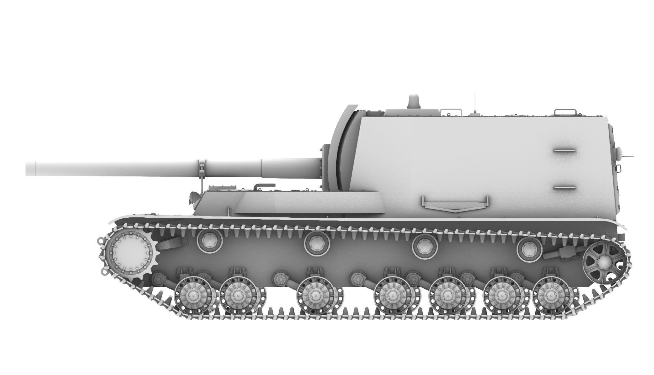 Object 212 SPG 3D model_7