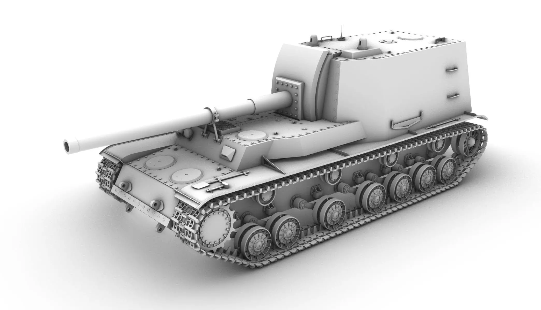 Object 212 SPG 3D model_0