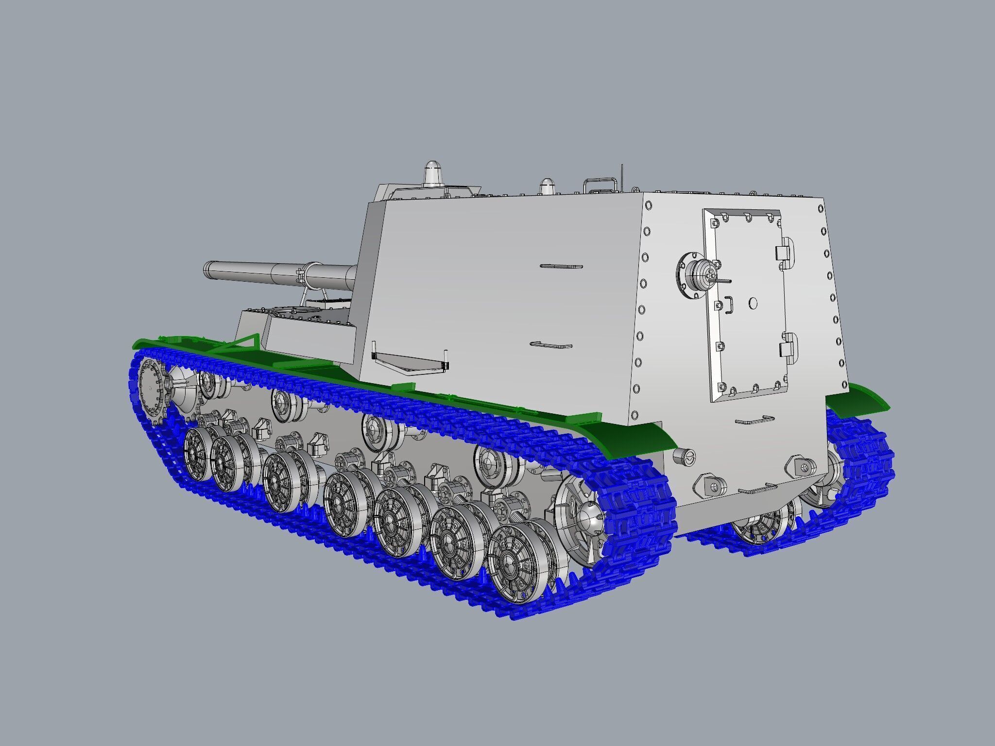 Object 212 SPG 3D model_13