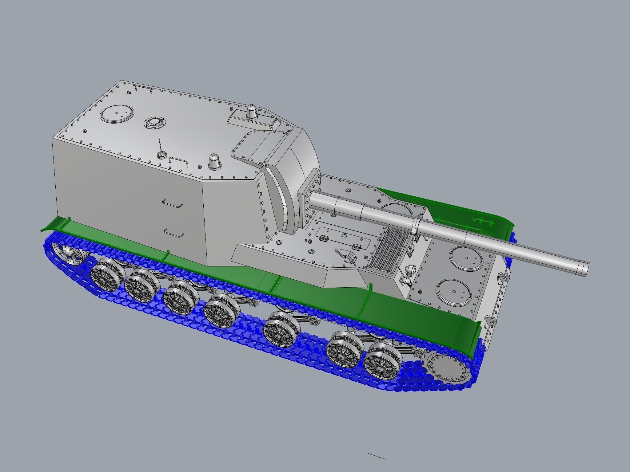 Object 212 SPG 3D model_14