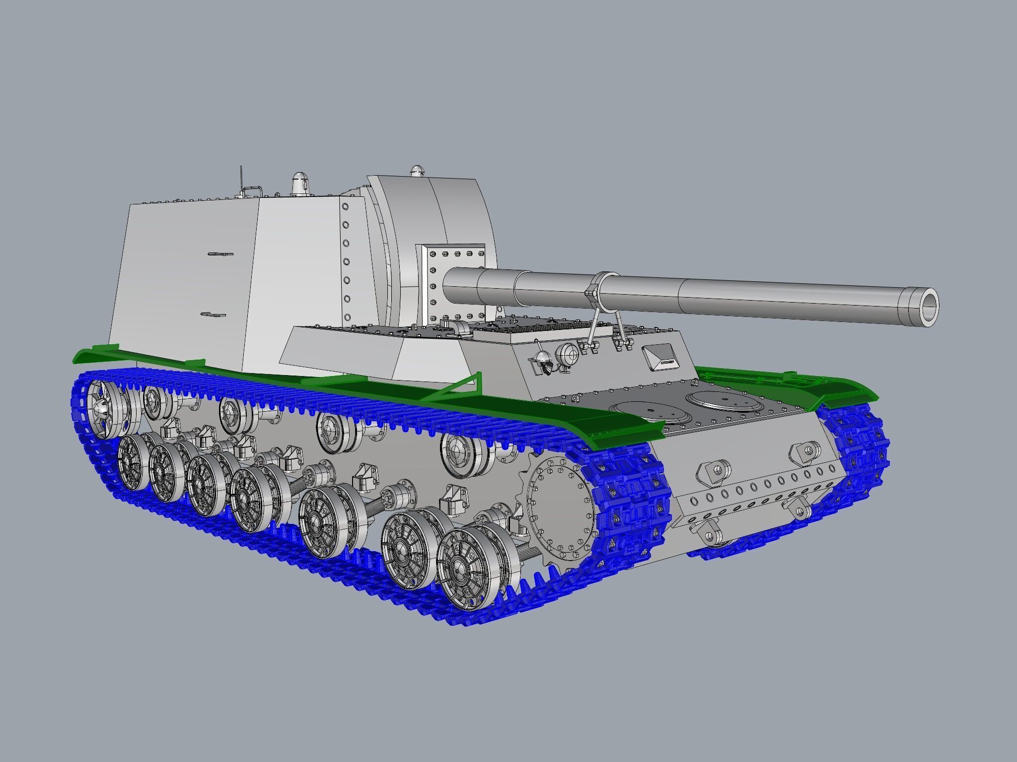 Object 212 SPG 3D model_11