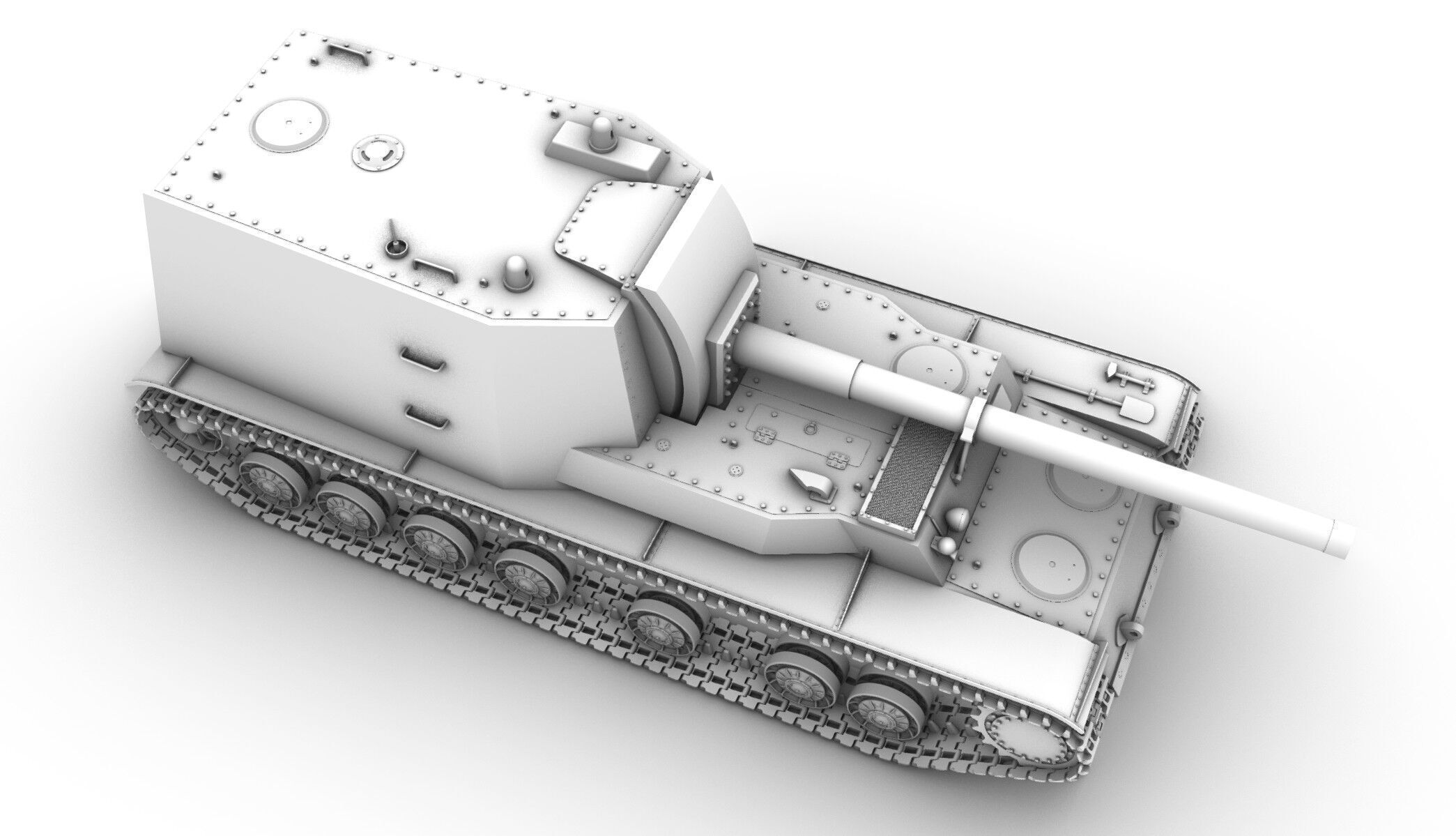 Object 212 SPG 3D model_4