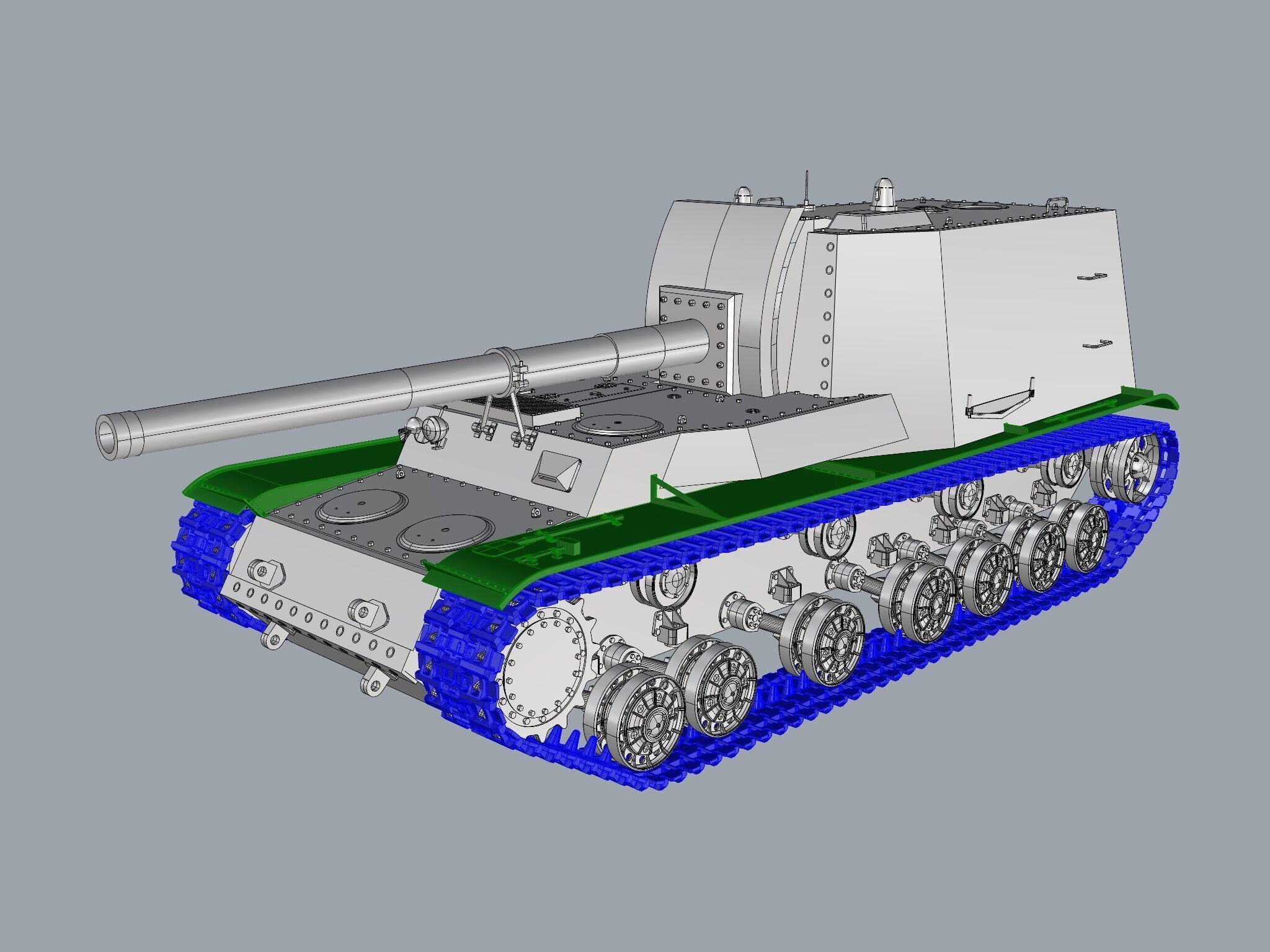 Object 212 SPG 3D model_10