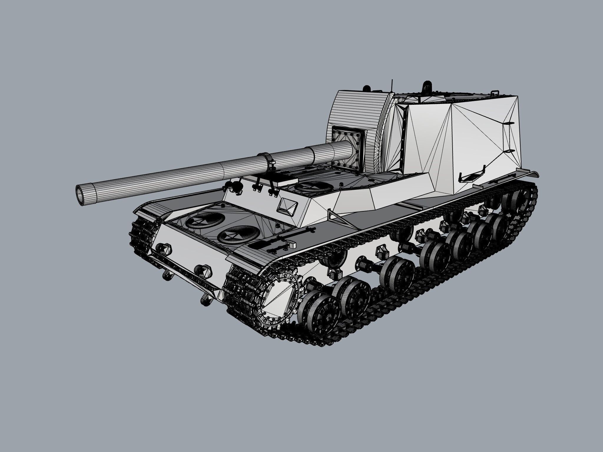 Object 212 SPG 3D model_15