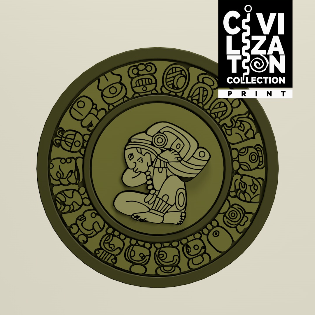 Mayan Calendar 3D model_1