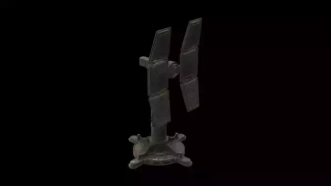 large solar panel 01 3D model