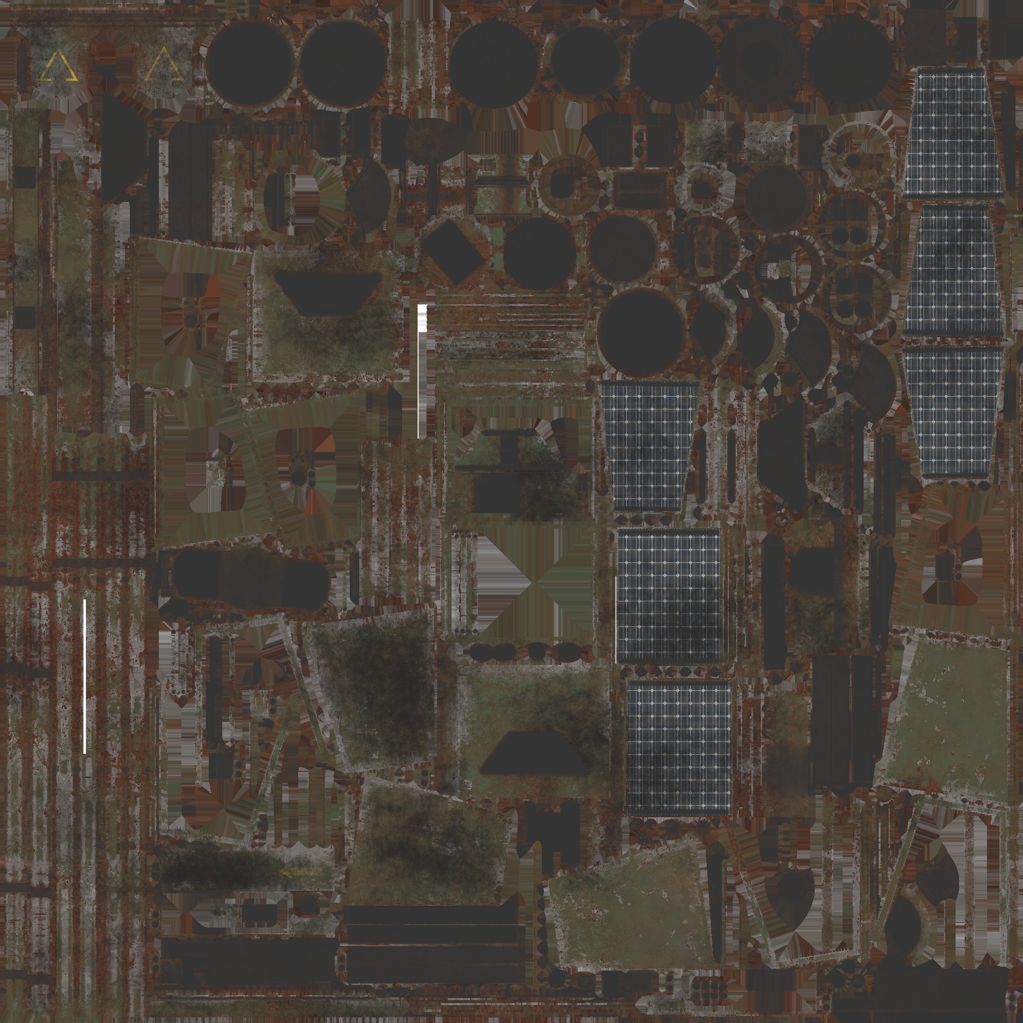 large solar panel 01 3D model_8