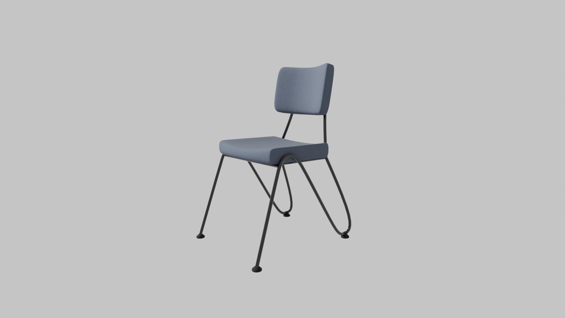 Modern Office Chair 3D model_3