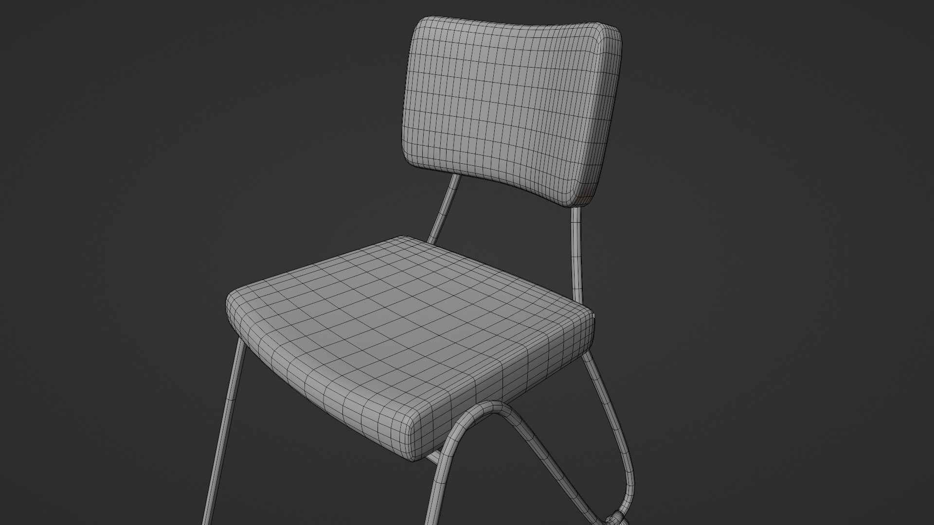 Modern Office Chair 3D model_6