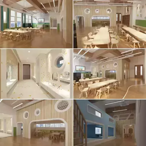 Kindergarten interior