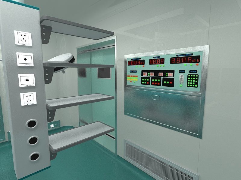 Operation room 3D model_6