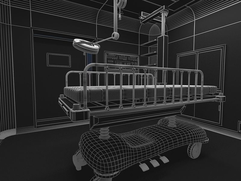 Operation room 3D model_9