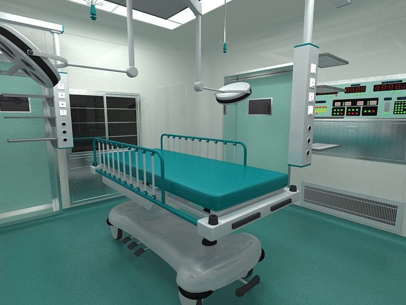 Operation room 3D model_1