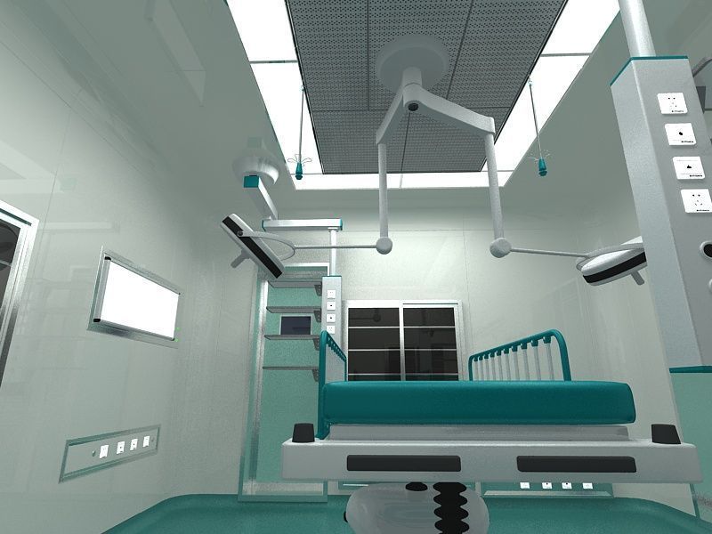 Operation room 3D model_7