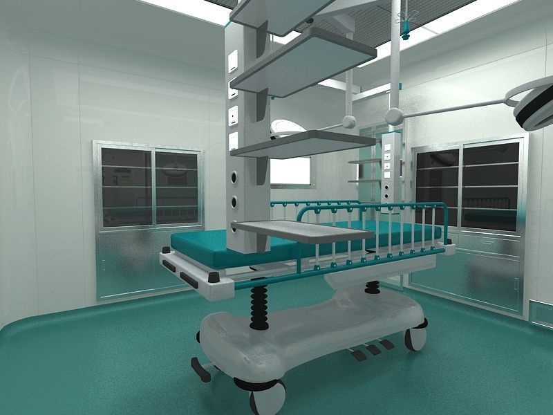 Operation room 3D model_3