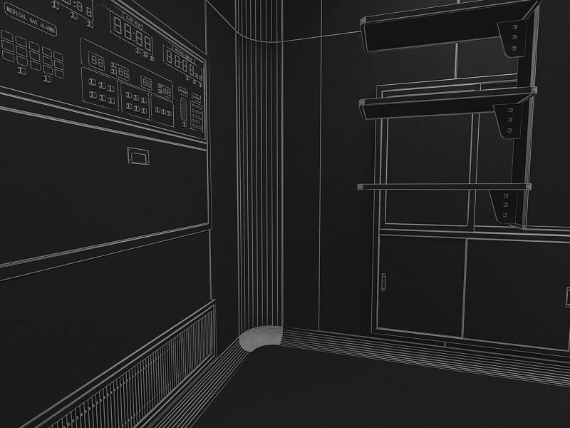 Operation room 3D model_10