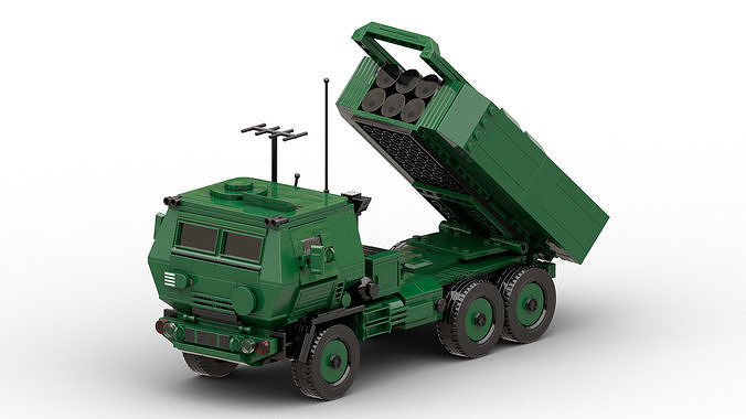 MocBricks3D - Lego M142 HIMARS 3D print model
