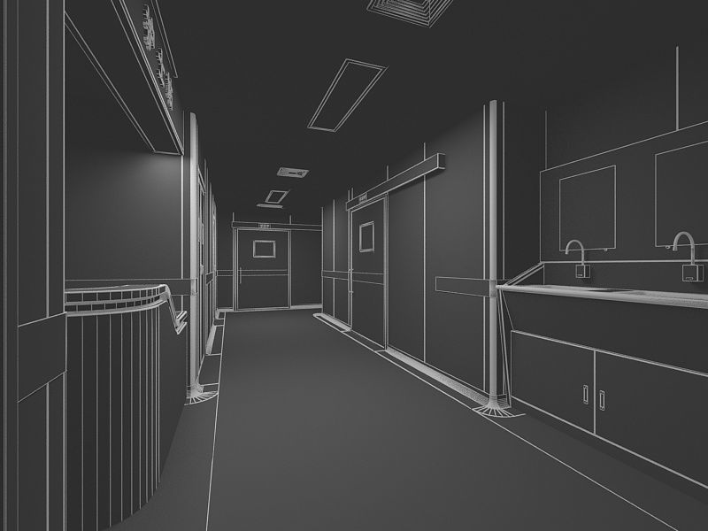Operation room 3D model_17