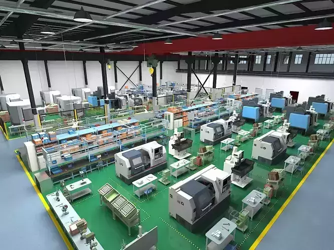 Factory 3D model
