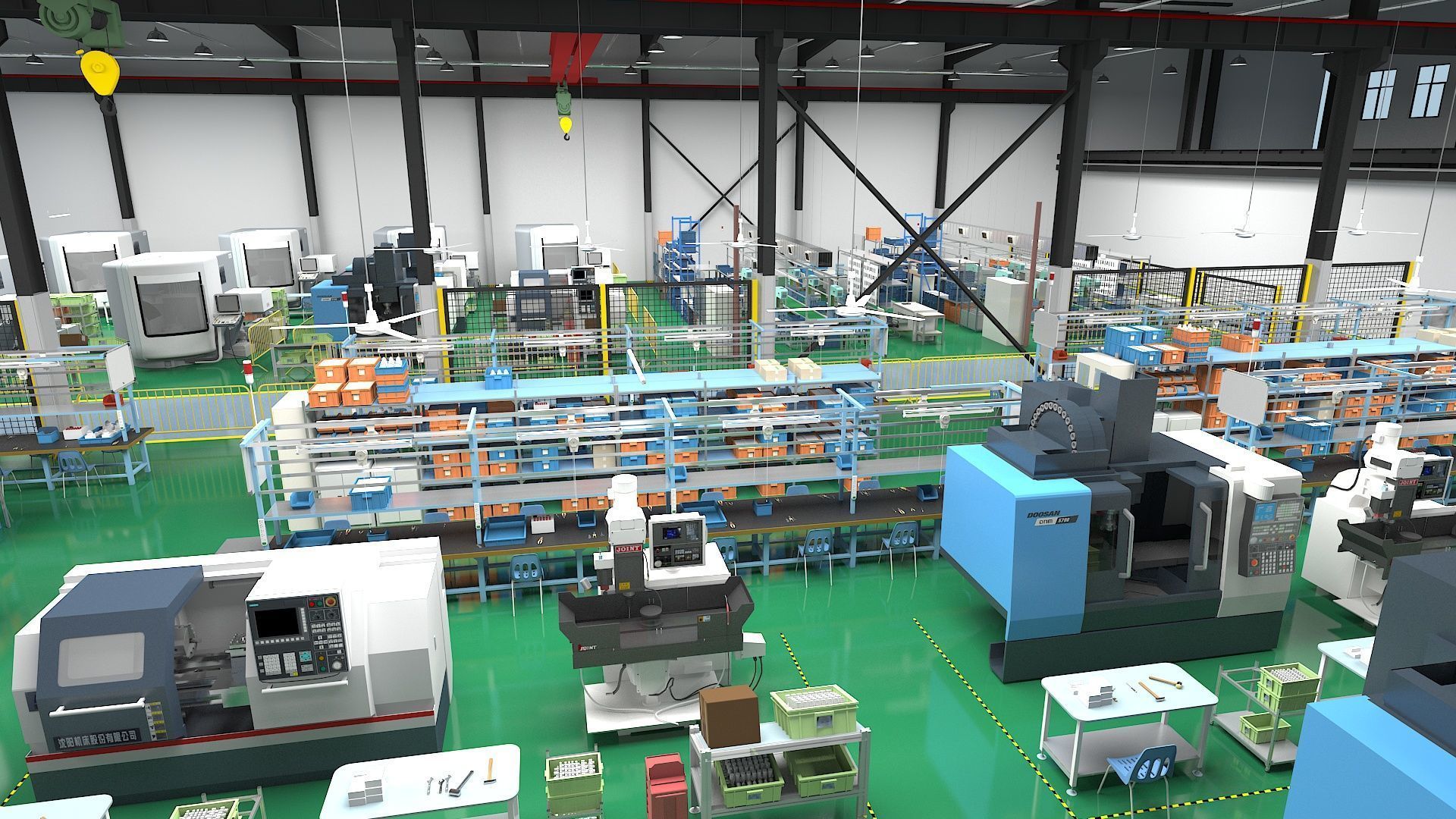 Factory 3D model_4