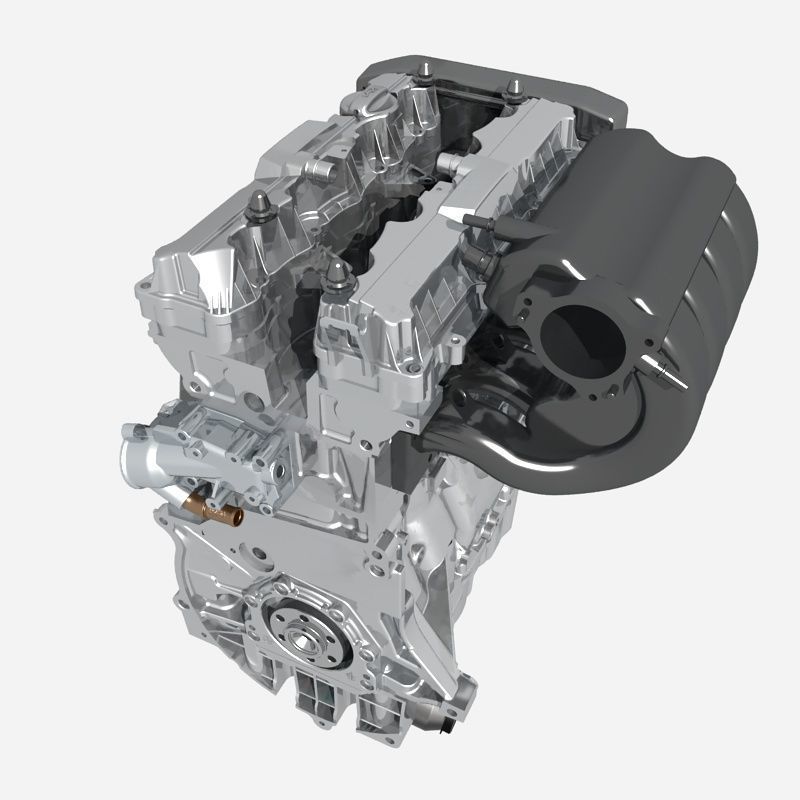 CNC Five axis machining center 3D model_12