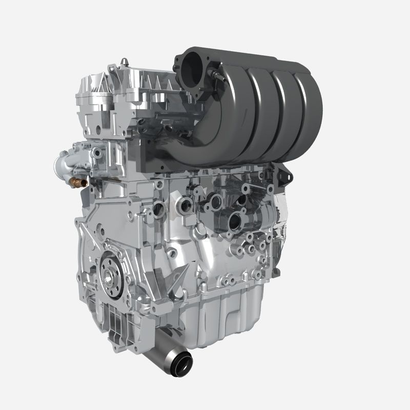 CNC Five axis machining center 3D model_9