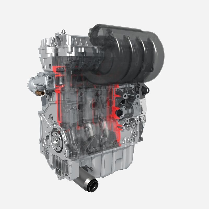 CNC Five axis machining center 3D model_8