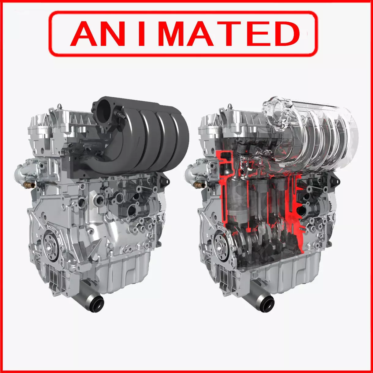 CNC Five axis machining center 3D model_0