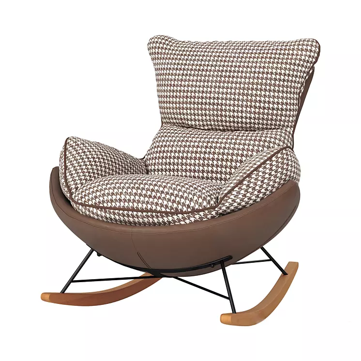 Armchair Loft Design 3D model_0