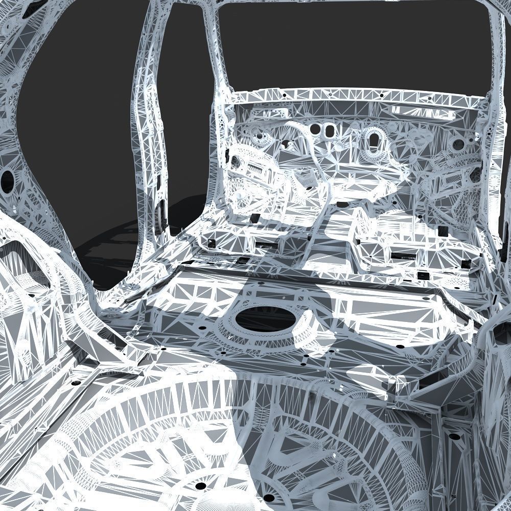 SUV Frame 3D model_21